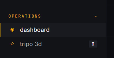 admin sidebar — operations